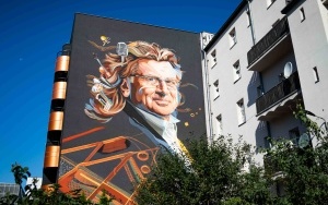 Mural upamiętniający Zbigniewa Wodeckiego w Katowicach (4)