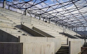 Postęp prac na budowie Stadionu Miejskiego w Katowicach [PAŹDZIERNIK 2023] (4)