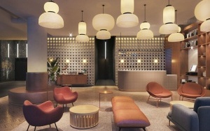 Lobby w Qubus Hotel Katowice