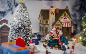 Świąteczne domki na Jarmarku Bożonarodzeniowym w Katowicach (1)