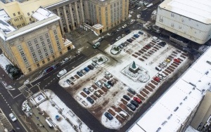 Plac Sejmu Śląskiego po wprowadzeniu Strefy Płatnego Parkowania w Katowicach (2)