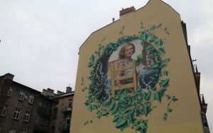 Mural Krystyny Bochenek w Katowicach (1)