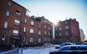 Dzień po wybuchu w kamienicy na Chemicznej w Katowicach (1)