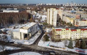 Budowa Miejskiego Domu Kultury na os. Witosa w Katowicach - styczeń 2024 (3)