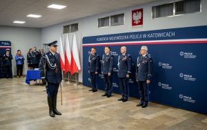 Uroczystość wprowadzenia nowego Komendanta Wojewódzkiego Policji w Katowicach (11)