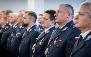 Uroczystość wprowadzenia nowego Komendanta Wojewódzkiego Policji w Katowicach (7)