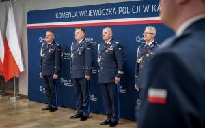 Uroczystość wprowadzenia nowego Komendanta Wojewódzkiego Policji w Katowicach (4)
