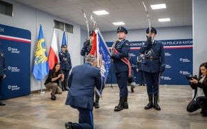 Uroczystość wprowadzenia nowego Komendanta Wojewódzkiego Policji w Katowicach (2)