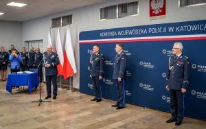 Uroczystość wprowadzenia nowego Komendanta Wojewódzkiego Policji w Katowicach (15)