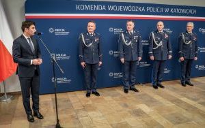 Uroczystość wprowadzenia nowego Komendanta Wojewódzkiego Policji w Katowicach (11)