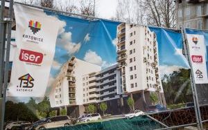 Budowa TBS na osiedlu Witosa, ul. Kossutha. Luty 2024 (1)