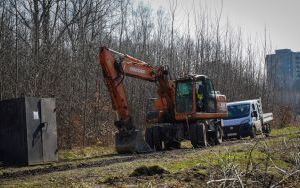 Wbicie łopaty pod budowę velostrady w Katowicach (2)