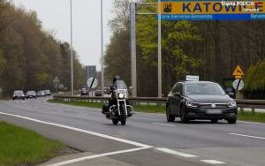 Patrz w lusterka - motocykle są wszędzie. Zdjęcia z policyjnej akcji na Kościuszki w Katowicach (5)