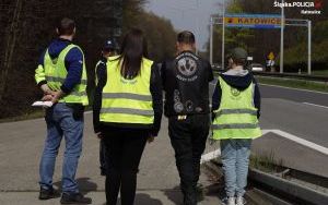 Patrz w lusterka - motocykle są wszędzie. Zdjęcia z policyjnej akcji na Kościuszki w Katowicach (8)