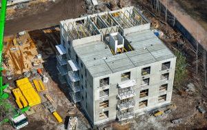Budowa nowego osiedla KTBS przy al. Korfantego [MARZEC 2024] (16)