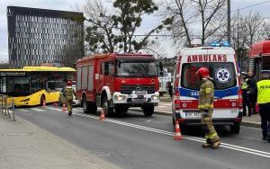 Potrącenie, al. Korfantego. 18.03.2024 (5)