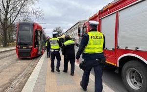 Potrącenie, al. Korfantego. 18.03.2024 (1)