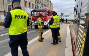 Potrącenie, al. Korfantego. 18.03.2024 (2)