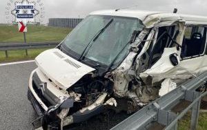 Wypadek na A1 w Czekanowie (4)
