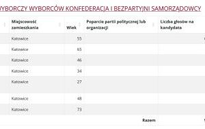 Wyniki wyborów do Rady Miasta w Katowicach (7)