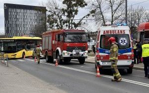 Wypadek na al. Korfantego 141 w Katowicach (2)