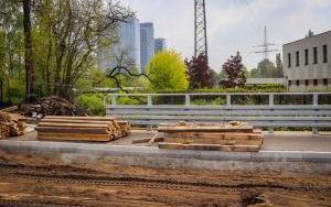 Budowa nowego mostu w ciągu ul. Żelaznej nad rzeką Rawą (1)
