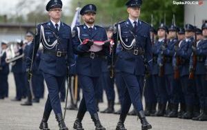 Uroczyste ślubowanie policjantów nowych policjantów w Katowicach (20)