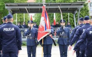 Uroczyste ślubowanie policjantów nowych policjantów w Katowicach (11)