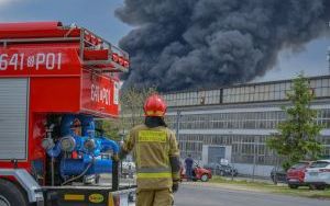 Pożar składowiska odpadów w Siemianowicach Śląskich [10.05.2024] (1)