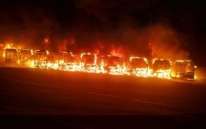 Pożar autobusów w Bytomiu, 13 maja 2024 (1)