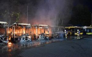 Pożar autobusów w Bytomiu, 13 maja 2024 (3)