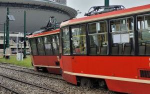Wykolejenie tramwaju na rondzie gen. Ziętka w Katowicach (5)