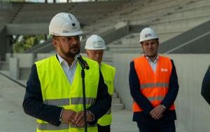 Postęp prac na budowie stadionu miejskiego w Katowicach (9)