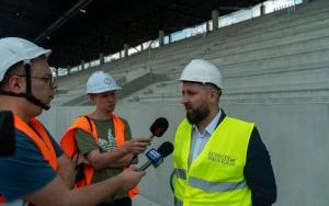 Postęp prac na budowie stadionu miejskiego w Katowicach (5)