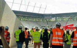 Postęp prac na budowie stadionu miejskiego w Katowicach (18)