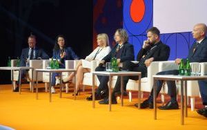 Panel rektorski w czasie ESOF 2024 w Katowicach (2)