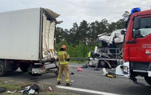 Wypadek na A4 w Kleszczowie [17.05.2022] (3)