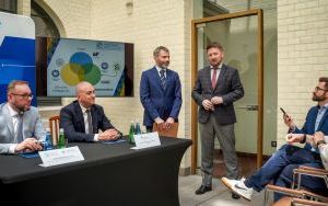 Podpisanie porozumienia o współpracy pomiędzy konsorcjum Cyber Science a Łukasiewicz-EMAG (9)