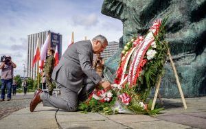 Narodowy Dzień Powstań Śląskich. Uroczystości przy Pomniku Powstańców Śląskich (5)