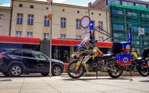 Kolizja samochodu z tramwajem na ul. Warszawskiej (3)