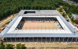 Postęp prac na budowie Stadionu Miejskiego w Katowicach [CZERWIEC 2024] (14)