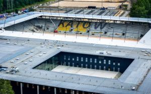 Postęp prac na budowie Stadionu Miejskiego w Katowicach [CZERWIEC 2024] (6)
