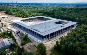 Postęp prac na budowie Stadionu Miejskiego w Katowicach [CZERWIEC 2024] (3)