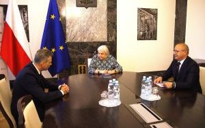 Minister Czarnecka - spotkanie w sprawie likwidacji KWK Bobrek-Piekary (1)