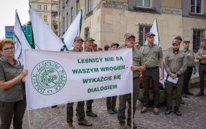 Protest leśników w Katowicach 12 lipca 2024 roku (10)