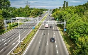 Odcinkowy pomiar prędkości na DTŚ w Katowicach (8)