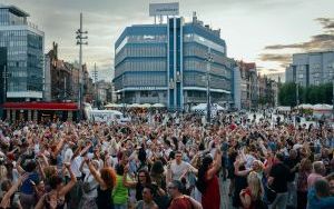 Roztańczony Wyspiański - potańcówka przed Teatrem Śląskim [27.07.2024] (10)