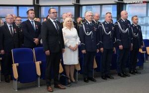 Uroczysta zbiórka w Komendzie Wojewódzkiej Policji w Katowicach [29 lipca 2024] (14)