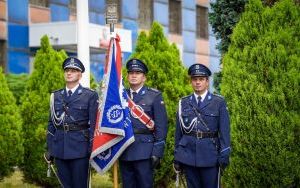 Uroczyste powitanie szefa śląskiej policji w Katowicach (1)