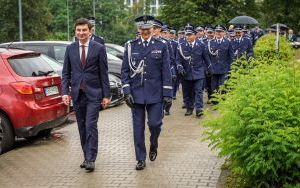 Uroczyste powitanie szefa śląskiej policji w Katowicach (14)